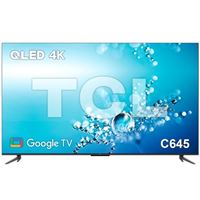 טלוויזיה "85 QLED 4K Google TV דגם TCL 85C645