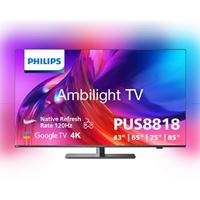טלוויזיה "43 4K עם Ambilight דגם Philips 43PUS8818