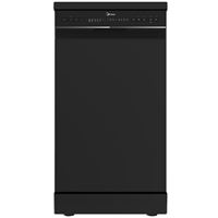 מדיח כלים צר דגם MIDEA WQP8-W7634-B מידאה צבע שחור