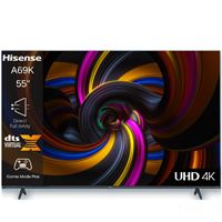 טלוויזיה חכמה "55 Hisense 55A69K UHD 4K Smart TV