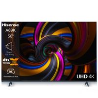 טלוויזיה חכמה "50  4K Smart TV דגם Hisense 50A69K