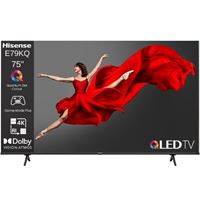 טלוויזיה חכמה "75  4K Smart TV דגם Hisense 75E79KQ