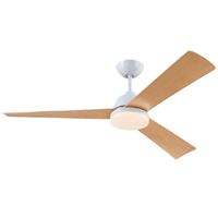 מאוורר תקרה "52 WESTINGHOUSE OCEAN לבן/דמוי עץ