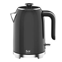 קומקום חשמלי נשלף 1.7 ליטר דגם SOL SL-7003 שחור