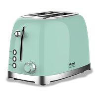 מצנם 2 פרוסות דגם SL-7205 סול SOL ירוק