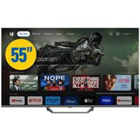 טלוויזיה "55 Google Tv 4K QLED דגם HAIER H55S80FUX