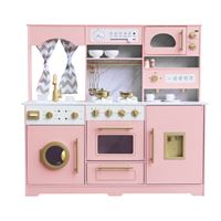 מטבח עץ ענק לילדים אלקטרוני דגם דורין BIGALE