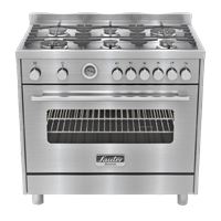 תנור משולב כיריים 90 ס"מ SAUTER SOC9080IX נירוסטה