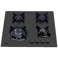 כיריים גז 4 להבות 60 ס‘‘מ דגם KGH4001GBM קינג KING