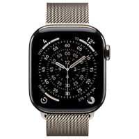 שעון Apple 11 Cell 42mm Titan + Milanese Loop