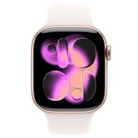 שעון Apple 11 Cell 46mm R.Gold + L.Blush Band M/L
