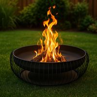 קערת מדורה מעוצבת בקוטר 80 ס"מ דגם 98973