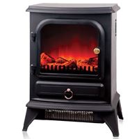 קמין חשמלי MATRIX MX-FP-FLM-BK 1800W FLAME