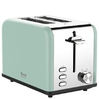 מצנם יוקרתי 2 פרוסות דגם SOL SL-7508 סול ירוק