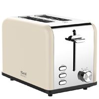 מצנם יוקרתי 2 פרוסות דגם SOL SL-7505 סול קרם