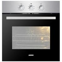 תנור בנוי 59 ליטר AKENO AKE-60BI-XI נירוסטה