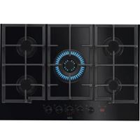 כיריים גז 74 ס"מ AEG HKB75341NB Step Power