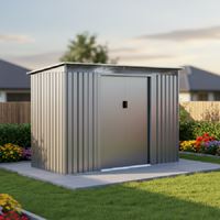 מחסן מתכת סקיילייט Garden Top SkyB 2.61X1.2
