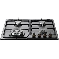 כיריים גז 60 ס"מ 4 מבערים DELONGHI DGH1360RAN פחם