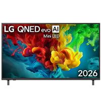 טלוויזיה חכמה "65 LG 65QNED84B6T 4K Mini LED