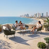 מערכת ישיבה מאלומיניום דגם נלסון Australia Garden