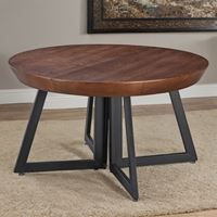 שולחן פינת אוכל עגול קוטר 1.30 מטר מדריד LEONARDO