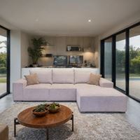 סלון פינתי בעיצוב מודרני ועוצמתי דגם איתי LEONARDO