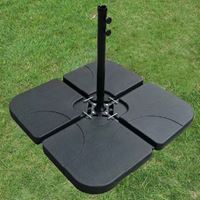 בסיס שמשיה למילוי חול או מים 80 ק"ג 4 חלקים PLAYA