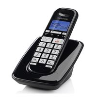 טלפון אלחוטי בעברית עם דיבורית Motorola S3001 לבן