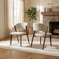 זוג כיסאות מעוצבים לפינת אוכל דגם אלירן HOME DECOR