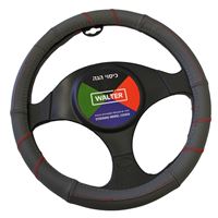 כיסוי הגה פוטין אפור אדום