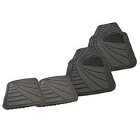 סט שטיחים אוניברסלי ברצלונה אפור