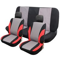 כיסוי מושבים גלדיאטור 6 חלקים אדום