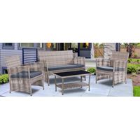 מערכת ישיבה מיורקה ארבע חלקים אפור בהיר CAMP IN