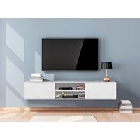 מזנון טלויזיה צף ברוחב 180 ס"מ עם 2 קלאפות