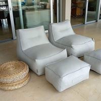 פוף כורסא מעוצב במגוון צבעים דגם PROVENCE Outdoors