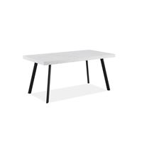 שולחן אוכל מעוצב דגם אמרטו דמוי שיש ויטוריו דיואני