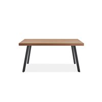 שולחן אוכל מעוצב דגם אמרטו דמוי עץ טבעי דיוואני