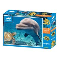 פאזל תלת מימד מרהיב 48 חלקים - דולפין