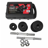 סט משקולות 20 ק"ג במזוודה מבית YORK