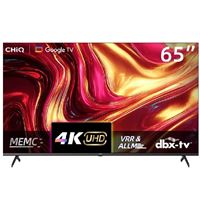 טלוויזיה חכמה "65 CHIQ U65M10F UHD 4K Google TV