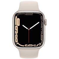 שעון חכם Apple Watch Series 7 GPS + CELL 41mm לבן