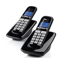 טלפון אלחוטי בעברית עם דיבורית Motorola S3002 שחור