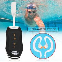 נגן MP3 עם רדיו 8GB FM עמיד במים ומתאים לשחייה