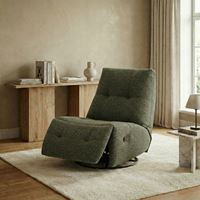 כורסת טלוויזיה מסתובבת דגם ליאור ירוק HOME DECOR