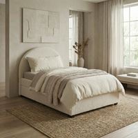 מיטה רחבה 120×190 דגם פטיו קרם HOME DECOR