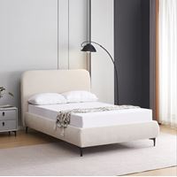 מיטה וחצי מרופדת דגם קורין 120 מבית HOME DECOR