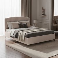 מיטה זוגית 200*160 דגם זואי בגוון אבן HOME DECOR