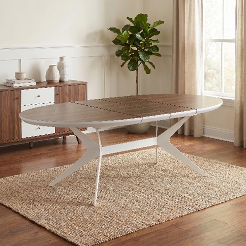 שולחן אוכל נפתח 1.8-3.0 מ' חרמון שמנת HOME DECOR