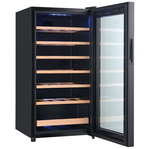 מקרר יין 83 ליטר 28 בקבוקים CHROMEX CH-JC83 שחור